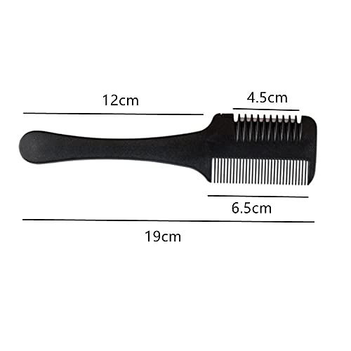 4 бр коса, нож двустранен гребен за коса, самобръсначка, гребен за коса е по-тънък гребен за оформяне на косата бръснач, гребен за