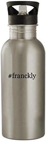 Подарък дрънкулки franckly - Бутилка за Вода от Неръждаема Стомана, 20 грама, Сребрист цвят