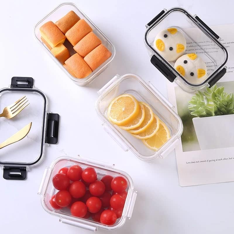 MIAOHY Запечатани пластмасова кутия за съхранение на храна, хладилник, купа за съхранение на продукти