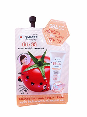 3 Опаковки крем Smootho Tomato Collagen Spf 30 Bb & Cc. (10 Г / опаковка)