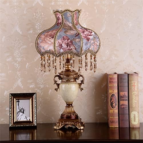 ПОРЪЧАЙТЕ Настолна лампа Принцеса в Европейски Стил, Спални Вертикална Нощното лампа, лампата на Нощното за спални (Цвят: A, Размер: 58x33x13 см)