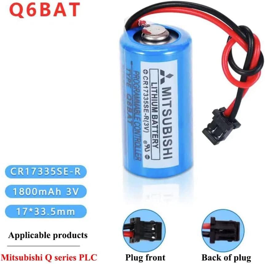 HUANGHONGHU 15 Опаковки литиева батерия CR17335SE-R Q6BAT 3V 1800mAh с Черен приставка адаптер за система QNS
