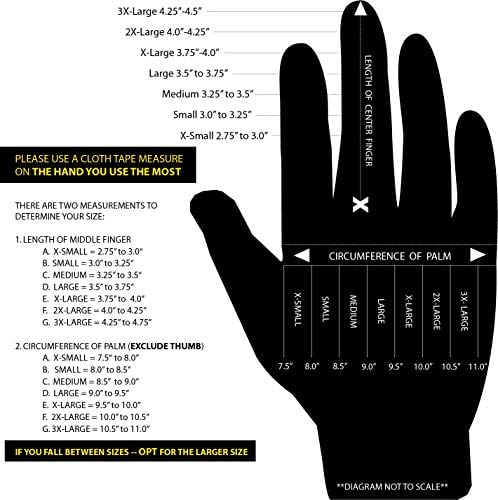 Мъжки Синтетични Работни Ръкавици с Общо предназначение, Устойчиви На гумата, Youngstown Ръкавица - С подплата от кевлар - Сив