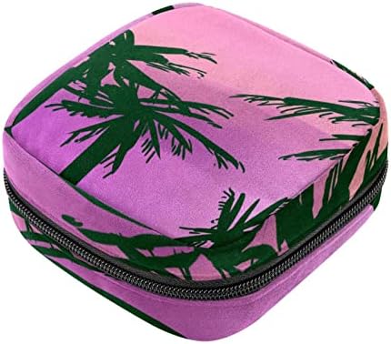 ORYUEKAN Чанта За съхранение на Хигиенни Кърпички, Преносим Чанта за съхранение на Менструалния Купа за Жени и Момичета, Ретро