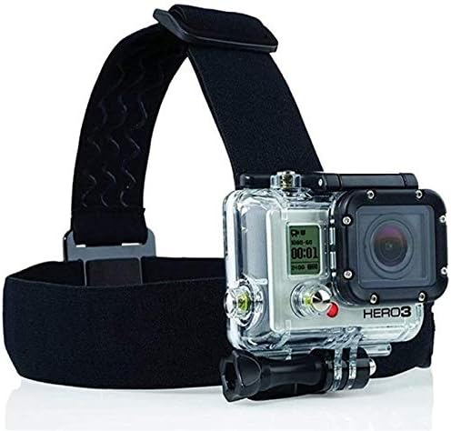 Комбиниран комплект аксесоари за екшън камери Navitech 8 в 1 със сив калъф - Съвместим с екшън камера VEMONT Full HD 2.0 инча