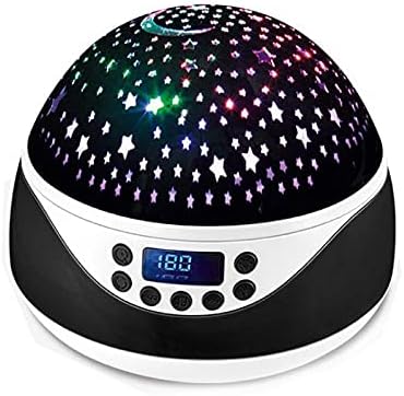 NIZYH Led нощна светлина Star Master Sky Звездна Лампа Автоматично Въртящи Проектор Възпроизвеждане на Музика с USB Порт, Лампа за Спални за Детски Подаръци