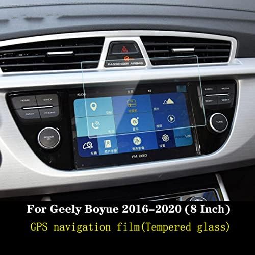 Funiur Авто Екрана на Таблото, От Закалено Стъкло Филм GPS за измерване на Скоростта Защитно Фолио Аксесоари， за Geely Boyue -2020