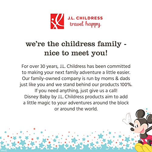 Преносим станция за смяна на пелени Disney Baby by J. L. Childress за детето - В комплект калъф за Салфетки