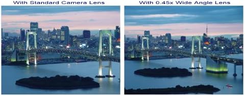 0.45 x Широкоъгълен обектив (HD) (магнитен стил) за Samsung SmartCam HD Pro (част SNH-P6410BN) + Кърпа за почистване от микрофибър