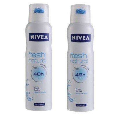 Натурален дезодорант Nivea Fresh (150 мл) (Опаковка от 2 броя)