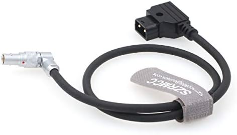 SZRMCC D-tap-2-Пинов Разъемный захранващ кабел за камера RED Komodo (правоъгълна 2Pin, 30 см)