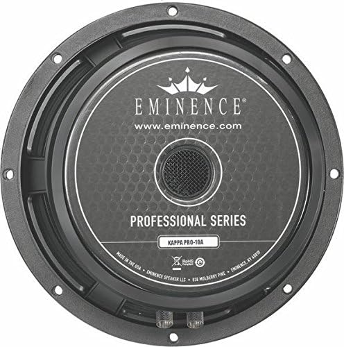 Акустична система Eminence Professional series Kappa Pro 10A 10Pro Audio, 500 W при 8 Ома