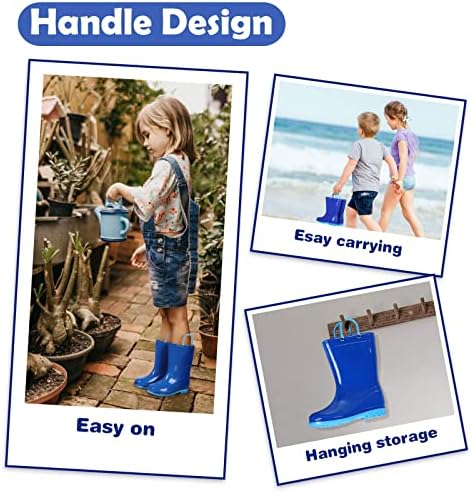 Colorxy/Бебешки Непромокаеми обувки за момчета и Момичета, Непромокаеми обувки за деца с Удобни дръжки