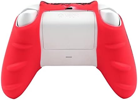 Силиконов протектор за кожата контролер с водно принтом RALAN, Съвместим с контролера на Xbox серия S/X (Black Pro Thumb x Grip 8,