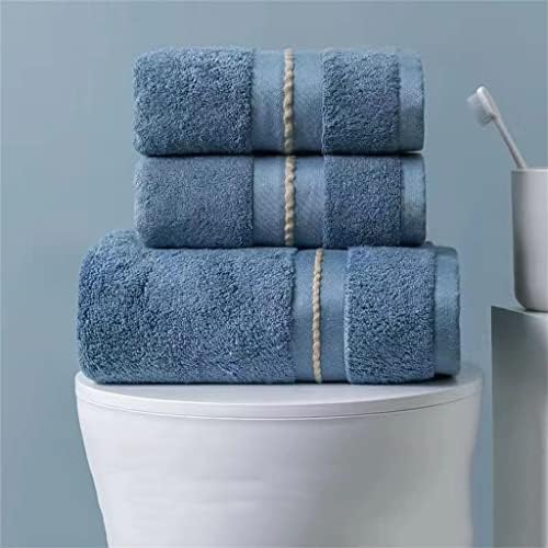 Кърпи за баня XBWEI за домашно хотел От памук с вода и гъст Кърпа За мъже и жени, Увит в кърпа за двойки (Цвят: 3 бр., Размер: 75x34