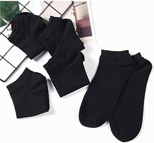 Ниска двойки Jamegio 20 деца нарязани спортни чорапи за момчета и момичета на глезена памук чорапи на пода възглавница