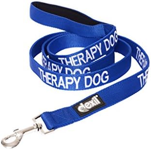 Мек каишка за кучета Dexil Limited Therapy Куче в Син цвят с кодиране 2 4 6 Фута Предотвратява злополуки, предварително да