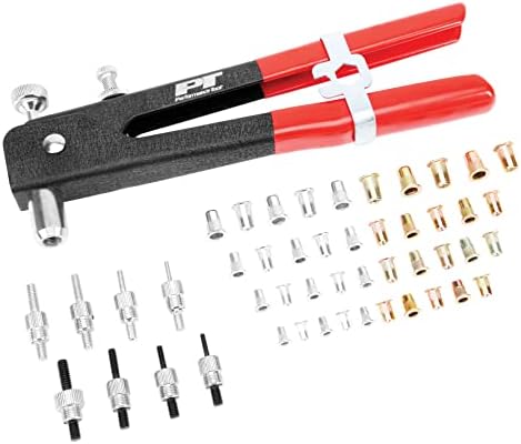 Набор от копчета с резба вложка Performance Tool W2003 Master - SAE и метричен, определени от 40 теми с футляром за съхранение