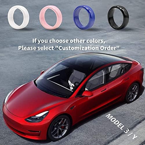COLMO Tesla Смарт Пръстен Тесла Ключодържател Аксесоари Ключодържател Модел Y Смяна на Керамични RFID Smart-Пръстени за мъже