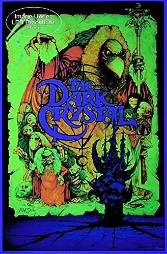 Студио B Dark Crystal - Плакат на Blacklight, Без да се Трупат 24 x 36