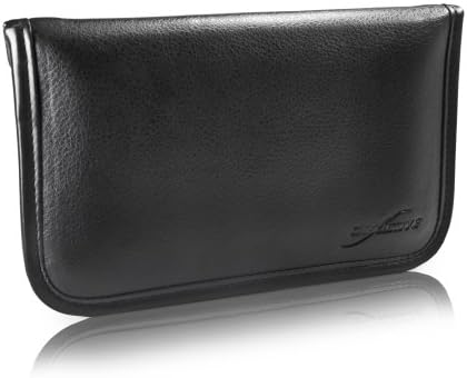 Калъф BoxWave, който е Съвместим с Motorola MC40-HC (Case by BoxWave) - Луксозни Кожена чанта-месинджър, чанта-плик от изкуствена кожа