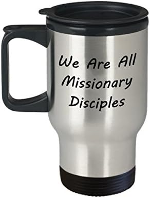 Една Кафеена Пътна Чаша Една Чаена Чаша Е Идеална Идея За Мъже, Жени, Ние Всички Ученици Мисионери