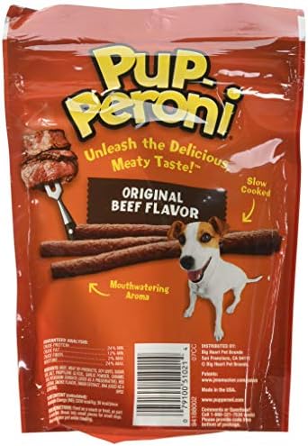 2 Закуски за кучета си кученце-Peroni с Оригинален вкус на говеждо месо, 5,6 унции