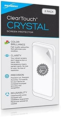 Защитно фолио BoxWave, която е съвместима с Lenovo L27m-28 - ClearTouch Crystal (2 опаковки), HD филм за защита на екрана от надраскване за