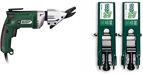 Ножици за задната част на PacTool SS424 - За рязане на фиброцемента -Клас за изпълнители - Професионални Електроинструменти и Калибър SA903 Gecko - Монтажен комплект обшивка за