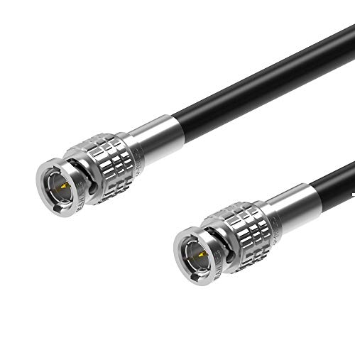 Цифров коаксиален кабел RG6 Canare L-5CFW HD-SDI | BNC-BNC | 3 Фута | Сглобена в САЩ