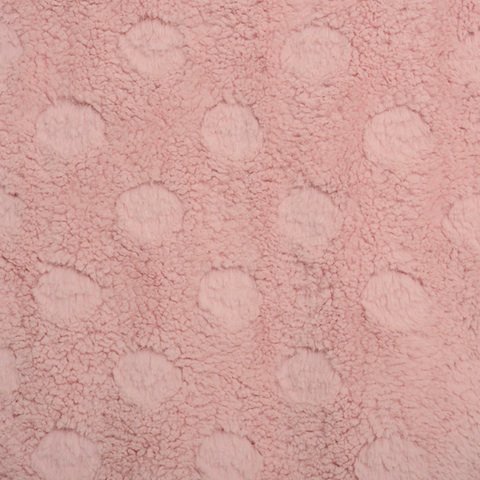Одеало за възрастни careAboo Luxury Dot, 50 х 60 - Розов