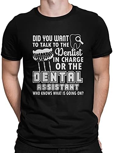 Подаръци от главен зъболекар Или Асистент зъболекар, Тениска Асистент на Зъболекаря