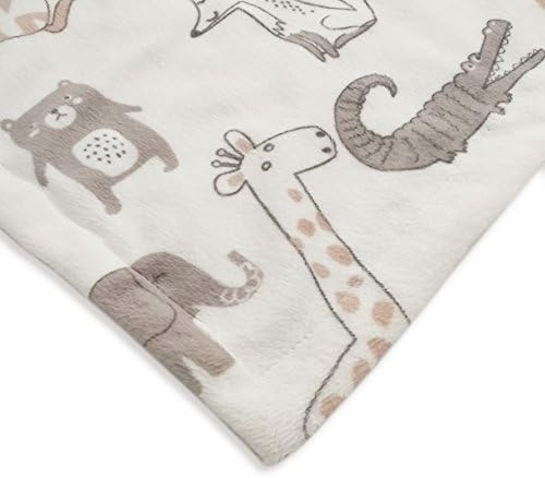 Детско Защитно одеяло BORITAR Fox + Детско Одеяло от мека Дупки с Пластове на Язви на лигавицата с Принтом сладък Животни