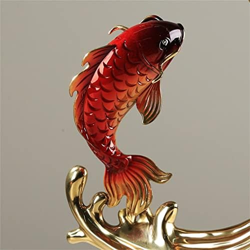 SDGH Риба Скок Дракон Вратата Месингови Декорации Китайската Хол Входни Украса на Подарък За нов дом