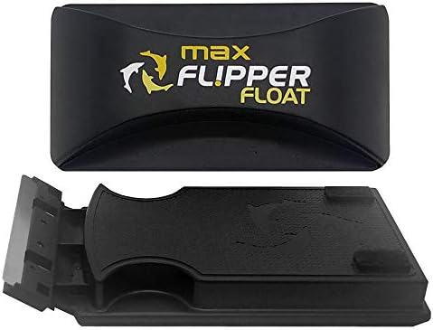 FL!PPER Flipper Cleaner Float - Плаващ магнитен пречистване на стъклото на аквариума 2 в 1 - Пречистване на аквариума за