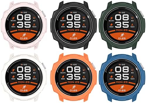 Калъф, разработен от компанията FitTurn, Съвместим с умни часовник Coros Pace 2 - Сменяеми здрав защитен калъф [БЕЗ защитно фолио за екрана]