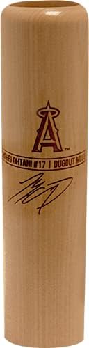 Чаша за пиене с бейзболна бухалка DUGOUT MUGS за феновете на Лос Анджелис - Маркова серия Shohei Ohtani - 12 унции (3x3x10 инча) - От масивна дървесина с двойно уплътнение - За топли и
