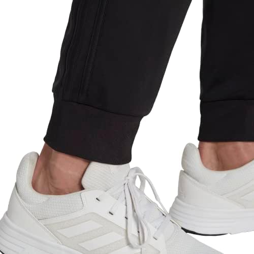 Изолирана панталони adidas Men ' s Essentials за загрявка, Зауженные към Дъното панталони 3 ленти