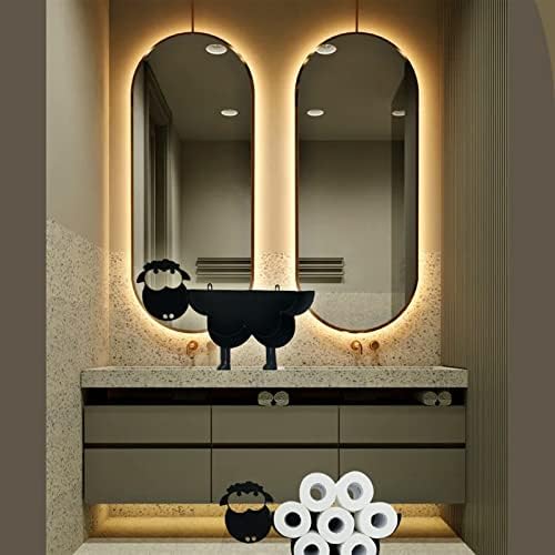 Държач за Съхранение на Тоалетна хартия HQSGDMN С изображение на Крава, Поставка За Притежателя на Тоалетна Хартия с Мил домашен Любимец