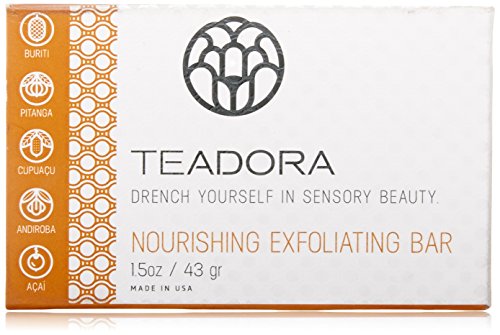 Teadora Напълно Естествена, Органична, Веганское, Отшелушивающее сапун за лице и тяло, произведено с масло от Бурити, масло
