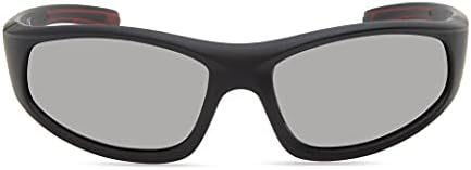 Правоъгълни Слънчеви очила Skechers Boys' SEA9082, Черен Мат, 53 мм