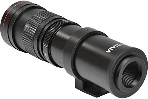 Супер телефото обектив с увеличение Vivitar 420-800 мм f/8.3 Ръчно фокусиране (Т-образна скоба)