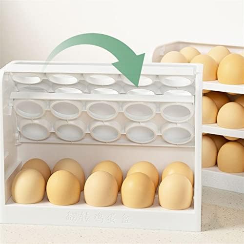 IEASEbwp Керамична Чаша Обърнат Рафтове За Съхранение На Яйца Кутия-Органайзер За Хладилника Кутия За Съхранение На Яйца