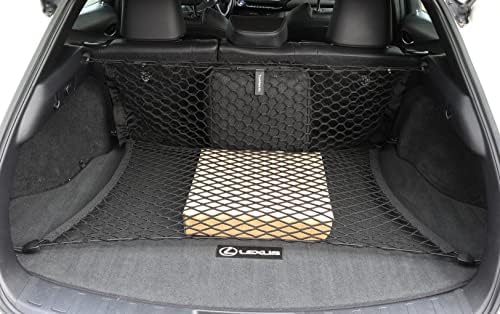 Автомобилна Еластична Мрежа за багаж на задната седалка + Подови Транспортна мрежа за Lexus UX F Sport Luxury 2019-2023 - Органайзер