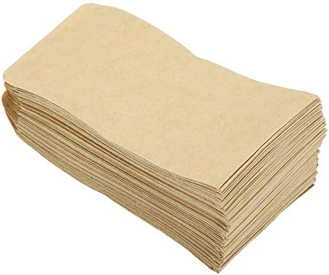 Малки Хартиени пликове за закуски, Чанти за съхранение на семена 100шт Крафт Хартиени торбички Царевица Семена от Пшеница