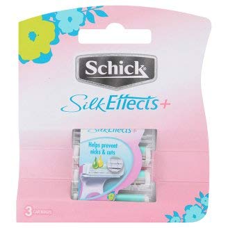 Касети за Schick Silk Effects + Plus, 12 броя (пакет може да варира)