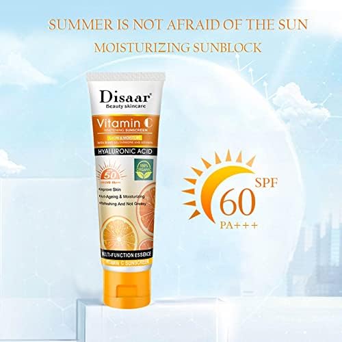 Spf50 + Слънцезащитен Крем за лице и Тяло Против Изпотяване, Избелващ Слънцезащитен Крем, Слънцезащитен Крем За защита на