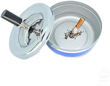 Пепелник за цигари от UPIT Magic Spin - за помещения, улица, двор, дом и офис, 4.5 инча, различни цветове