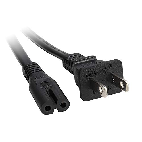 Захранващ кабел ac адаптер, съвместим с Xbox One S, Xbox One X, Xbox Series X, за Подмяна на захранващия кабел Xbox Серия S