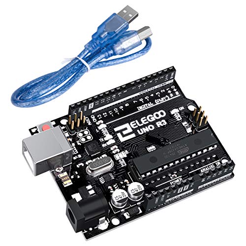 Такса ELEGOO UNO R3 ATmega328P с USB (съвместима с Arduino) за Arduino